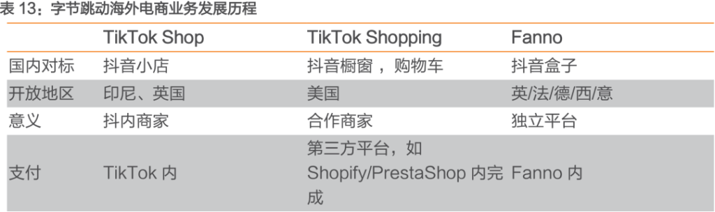 中国公司全球化系列报告:字节跳动专题之TikTok 中国公司全球化系列报告:字节跳动专题之TikTok